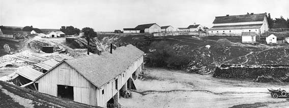 The Cooperage and Cowell Ranch Buildings, circa 1910